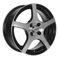 Литой колесный диск X-trike X-118 BKFP 6,0x15 4x100 ET45 D67,1