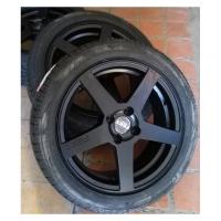 Литой колесный диск Proma ЛеМан черный матовый 6,5x15 4x100 ET50 D60,1