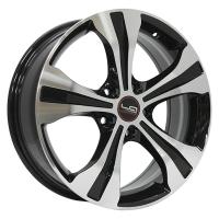 Литой колесный диск Hyundai Replica HND180 BKF 6,5x17 5x114,3 ET48 D67,1