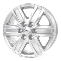 Литой колесный диск Rial Transporter 6 Polar silver 7,0x17 6x130 ET57 D84,1