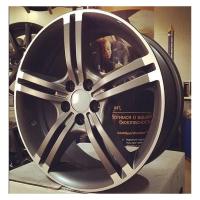 Литой колесный диск MAK Veloce Italia Ice Step Titan 7,0x17 5x100 ET48 D56,1