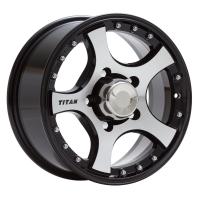 Литой колесный диск Skad Титан Алмаз 7,0x16 6x139,7 ET0 D109,7