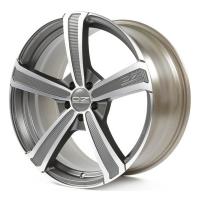 Литой колесный диск OZ Montecarlo HLT Matt Dark Graphite Diamond Cut 11,5x20 5x130 ET59 D71,6