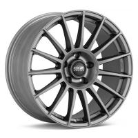 Литой колесный диск OZ Superturismo Dakar Matt Graphite Silver Lettering 9,0x21 5x112 ET50 D66,46