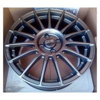 Литой колесный диск OZ Superturismo LM Matt Graphite Silver Lettering 8,0x18 5x112 ET45 D66,7