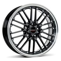 Литой колесный диск Borbet CW2 black rim polished 8,0x17 5x112 ET35 D72,5