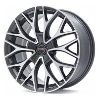 Литой колесный диск Borbet DY dark grey polished matt 8,0x18 5x112 ET40 D72,5