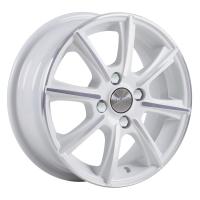 Литой колесный диск Skad Монако Алмаз белый 5,5x14 4x100 ET49 D56,6