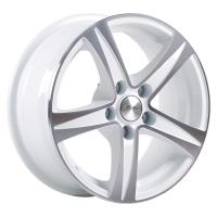 Литой колесный диск Skad Сакура Алмаз белый 6,5x15 5x114,3 ET43 D67,1