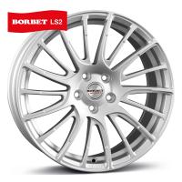 Литой колесный диск Borbet LS2 brilliant silver 8,0x17 5x108 ET45 D72,5