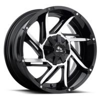 Литой колесный диск Buffalo BW-422 Gloss Black Machined Face 9,0x20 5x150 ET35 D110,1