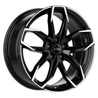 Литой колесный диск Rial Lucca Diamond Black Front Polished 7,5x17 5x112 ET45 D70,1