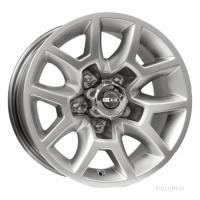 Литой колесный диск K&K КС321 Калахари сильвер 7,5x16 5x139,7 ET2 D110,1