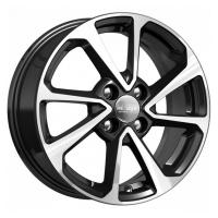 Литой колесный диск K&K КС861 Vesta алмаз черный 6,0x15 4x100 ET50 D60,1
