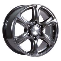 Литой колесный диск Skad Скала Графит 7,5x17 6x139,7 ET25 D106,2
