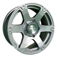 Литой колесный диск Proma Кросс неро 7,0x16 5x139,7 ET0 D109,7