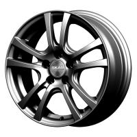 Литой колесный диск Skad Дели Графит 6,0x15 4x100 ET45 D67,1