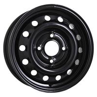 Штампованный стальной диск Eurodisk 53A35D Black 5,5x14 4x100 ET35 D57,1