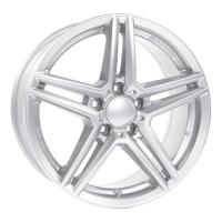 Литой колесный диск Rial M10 Polar Silver 7,5x17 5x108 ET52,5 D63,4