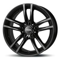 Литой колесный диск Rial X10 Racing Black 7,5x17 5x112 ET52 D66,5