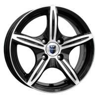 Литой колесный диск K&K КС544 Мирель алмаз черный 6,0x14 4x108 ET20 D65,1