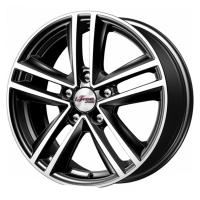 Литой колесный диск iFree Катар KC885 блэк джек 6,5x16 5x114,3 ET50 D66,1