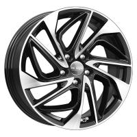 Литой колесный диск K&K КС883 Tiguan алмаз черный 7,0x18 5x112 ET43 D57,1