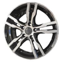 Литой колесный диск Вектор B193 алмаз черный 7,0x17 5x108 ET50 D63,35