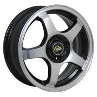 Литой колесный диск CrossStreet CR-14 BKF 6,0x15 4x108 ET47 D63,4