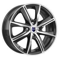 Литой колесный диск K&K КС896 Арнар алмаз черный 7,0x17 5x105 ET35 D56,6