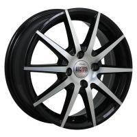 Литой колесный диск Alcasta M53 BKF 6,5x16 5x114,3 ET46 D67,1