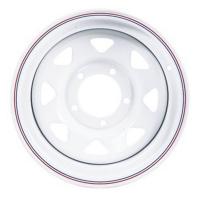 Стальной внедорожный диск ORW N86W Белый 8,0x16 5x139,7 ET-19 D110