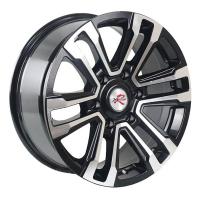 Литой колесный диск X-trike RST R107 BKFP 7,5x17 6x139,7 ET25 D106,1