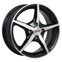 Литой колесный диск Alcasta M56 BKF 6,0x15 4x100 ET50 D60,1