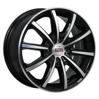 Литой колесный диск Alcasta M58 BKF 6,0x15 4x100 ET48 D54,1
