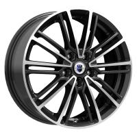 Литой колесный диск K&K КС898 Эрфурт алмаз черный 7,0x17 5x108 ET50 D63,35