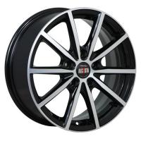 Литой колесный диск Alcasta M61 BKF 7,0x17 5x114,3 ET39 D60,1