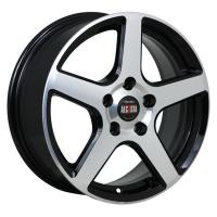Литой колесный диск Alcasta M62 BKF 6,0x15 4x98 ET35 D58,6