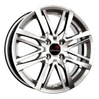 Литой колесный диск Вектор B216 сильвер S 6,0x16 4x100 ET50 D60,1