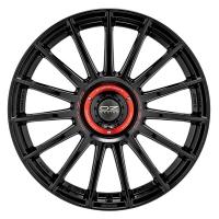 Литой колесный диск OZ Superturismo Evoluzione Gloss Black+Red Lettering 8,0x18 5x114,3 ET45 D75