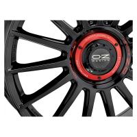 Литой колесный диск OZ Superturismo Evoluzione Gloss Black+Red Lettering 8,0x18 5x114,3 ET45 D75