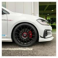 Литой колесный диск OZ Superturismo Evoluzione Gloss Black+Red Lettering 8,0x18 5x114,3 ET45 D75
