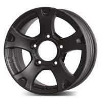 Литой колесный диск Proma Нива черный матовый 6,5x15 5x139,7 ET20 D98,1