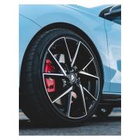 Литой колесный диск Alutec ADX.01 Diamond Black Front Polished 8,5x19 5x108 ET48 D70,1