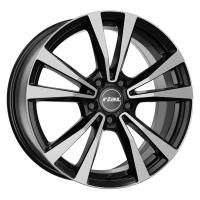Литой колесный диск Rial M12 Diamond Black Front Polished 9,0x19 5x112 ET20 D66,5