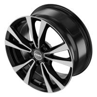 Литой колесный диск Rial M12X Diamond Black Front Polished 8,0x19 5x112 ET61 D66,5