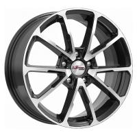 Литой колесный диск iFree Skibidi KC909 блэк джек 6,5x17 5x114,3 ET50 D67,1