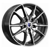 Литой колесный диск K&K КС886 Адамар алмаз черный 6,5x16 5x114,3 ET45 D67,1