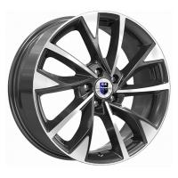 Литой колесный диск K&K КС900 Роквуд алмаз черный 7,0x17 5x115 ET40 D70,2