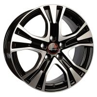 Литой колесный диск Вектор R159 X-Trail алмаз черный 7,0x17 5x114,3 ET40 D66,1